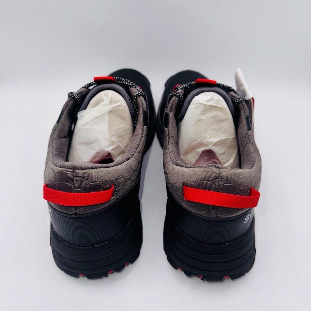 Spyder Blackburn Sneakers Men's Size 12 Black Gray Red - Picture 13 of 16